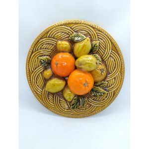 Vintage 60s INARCO Japan fruit wall hanging display decor